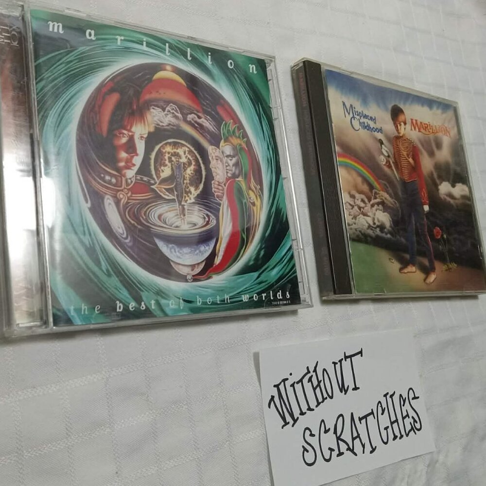 2 X CD Marillion : "The Best of Both Worlds" 1997 & "Misplaced Childhood" 1985